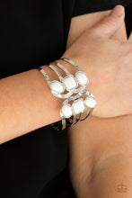 Load image into Gallery viewer, Paparazzi Mystified - White Bracelet
