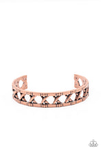 Load image into Gallery viewer, Paparazzi "In Over Your METALHEAD" Copper Urban Mens Bracelet Paparazzi Jewelry
