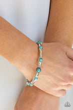 Load image into Gallery viewer, Paparazzi Rebel Sandstorm - Blue Bracelet
