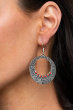 Load image into Gallery viewer, Paparazzi Adobe Dusk - Red Earrings

