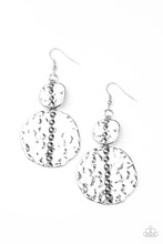 Load image into Gallery viewer, Paparazzi "Metro Metalhead" Silver Earrings Paparazzi Jewelry
