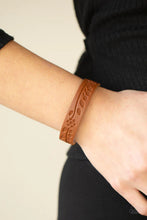 Load image into Gallery viewer, Paparazzi "Rural Equinox" Brown Wrap Bracelet Paparazzi Jewelry
