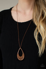 Load image into Gallery viewer, Paparazzi Homespun Artifact - Copper Necklace
