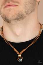 Load image into Gallery viewer, Paparazzi Might and MAINLAND - Brown Urban Necklace
