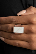 Load image into Gallery viewer, Paparazzi "Mystical Marinas" Copper Ring Paparazzi Jewelry
