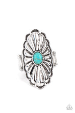 Load image into Gallery viewer, Paparazzi "Cottage Couture" Blue Ring Paparazzi Jewelry
