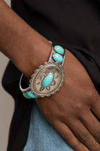 Load image into Gallery viewer, Paparazzi Canyon Heirloom - Blue Bracelet
