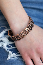 Load image into Gallery viewer, Paparazzi "Wild Vineyards" Copper Bracelet Paparazzi Jewelry
