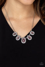 Load image into Gallery viewer, Paparazzi Everlasting Enchantment - Purple Necklace
