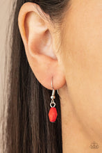 Load image into Gallery viewer, Paparazzi Glossy Glamorous - Red Necklace

