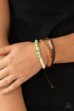 Load image into Gallery viewer, Paparazzi Far Out Wayfair - Green Bracelet
