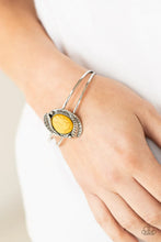 Load image into Gallery viewer, Paparazzi "Living Off The BANDLANDS" Yellow Bracelet Paparazzi Jewelry
