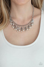 Load image into Gallery viewer, Paparazzi Cosmopolitan Couture - White Necklace
