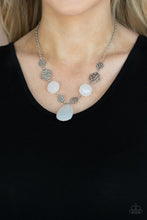 Load image into Gallery viewer, Paparazzi DEW What You Wanna DEW - White Necklace
