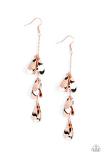 Load image into Gallery viewer, Paparazzi "Arrival Chime" Copper Earrings Paparazzi Jewelry
