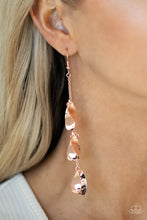 Load image into Gallery viewer, Paparazzi "Arrival Chime" Copper Earrings Paparazzi Jewelry

