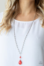 Load image into Gallery viewer, Paparazzi Titanic Splendor - Red Necklace
