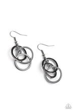 Load image into Gallery viewer, Paparazzi "Fiercely Fashionable"Black Earrings Paparazzi Jewelry
