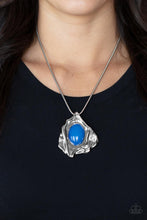 Load image into Gallery viewer, Paparazzi Amazon Amulet - Blue Necklace
