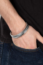 Load image into Gallery viewer, Paparazzi QUILL-Call - Silver  Bracelet
