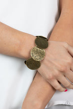 Load image into Gallery viewer, Paparazzi Extra Etched - Brass Bracelet

