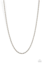 Load image into Gallery viewer, Industrial Interval - Silver Chain Urban Necklace
