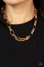 Load image into Gallery viewer, Paparazzi Motley In Motion - Gold Necklace
