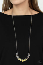 Load image into Gallery viewer, Paparazzi Horseshoe Bend - Yellow Necklace
