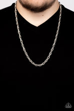 Load image into Gallery viewer, Paparazzi Pit Stop - Silver Necklace
