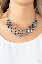 Load image into Gallery viewer, Paparazzi Wall Street Stylist - Blue Necklace
