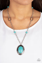 Load image into Gallery viewer, Paparazzi Mojave Meditation - Blue Necklace
