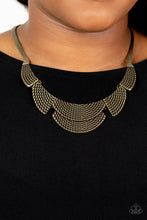 Load image into Gallery viewer, Paparazzi Empress Empire - Brass Necklace
