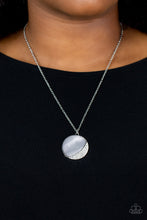 Load image into Gallery viewer, Paparazzi Oceanic Eclipse - Silver Necklace
