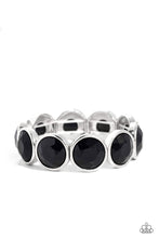 Load image into Gallery viewer, Paparazzi Long Live the Loud - Black Bracelet
