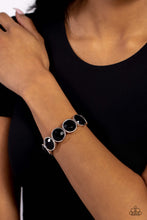 Load image into Gallery viewer, Paparazzi Long Live the Loud - Black Bracelet

