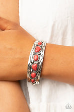 Load image into Gallery viewer, Paparazzi "Saguaro Sultan" Red Bracelet Paparazzi Jewelry
