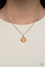 Load image into Gallery viewer, Paparazzi Gracefully Gemstone - Orange Necklace

