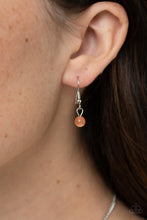Load image into Gallery viewer, Paparazzi Gracefully Gemstone - Orange Necklace
