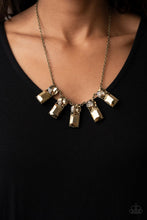 Load image into Gallery viewer, Paparazzi Celestial Royal - Brass Necklace
