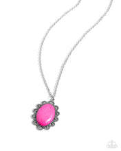 Load image into Gallery viewer, Paparazzi Daisy Dotted Deserts - Pink Necklace
