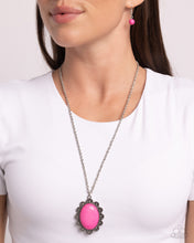 Load image into Gallery viewer, Paparazzi Daisy Dotted Deserts - Pink Necklace
