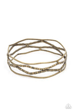 Load image into Gallery viewer, Paparazzi "A Narrow ESCAPADE" Brass Bracelet Paparazzi Jewelry
