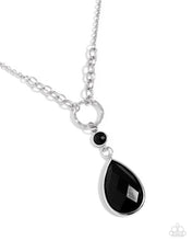 Load image into Gallery viewer, Paparazzi Valley Girl Glamour - Black Necklace
