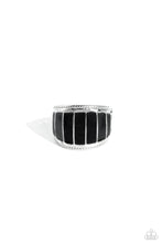 Load image into Gallery viewer, Paparazzi SWATCH Your Step - Black Ring
