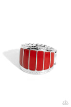 Load image into Gallery viewer, Paparazzi SWATCH Your Step - Red Ring

