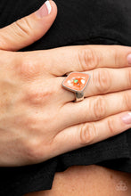 Load image into Gallery viewer, Paparazzi "Stellar Shores" Orange Ring Paparazzi Jewelry
