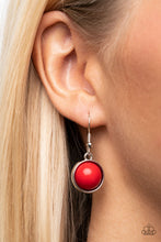 Load image into Gallery viewer, Paparazzi Eye of the BEAD-holder - Red Necklace
