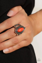 Load image into Gallery viewer, Paparazzi "Mojave Metro" Orange Ring Paparazzi Jewelry

