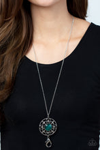 Load image into Gallery viewer, Paparazzi Celestial Compass - Green Lanyard
