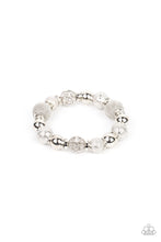 Load image into Gallery viewer, Paparazzi We Totally Mesh - White Bracelet
